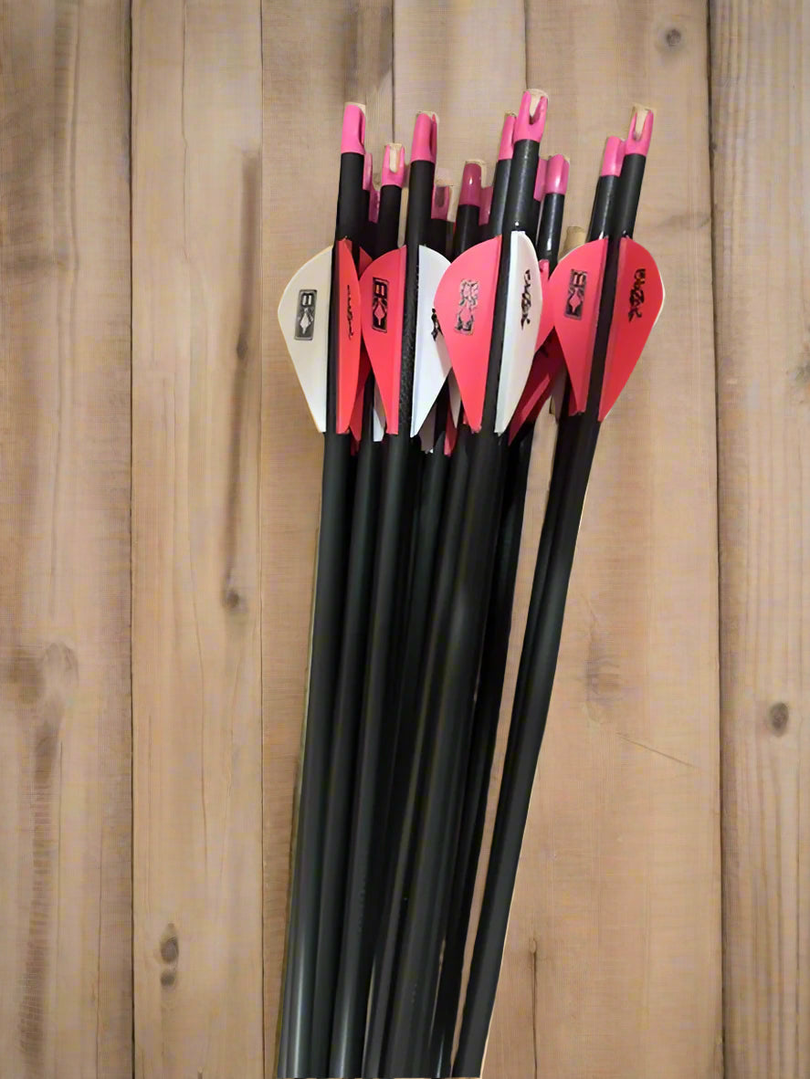 TX-5 Carbon Arrows (.204 diameter) 5mm (12 Shafts) .001 Straightness