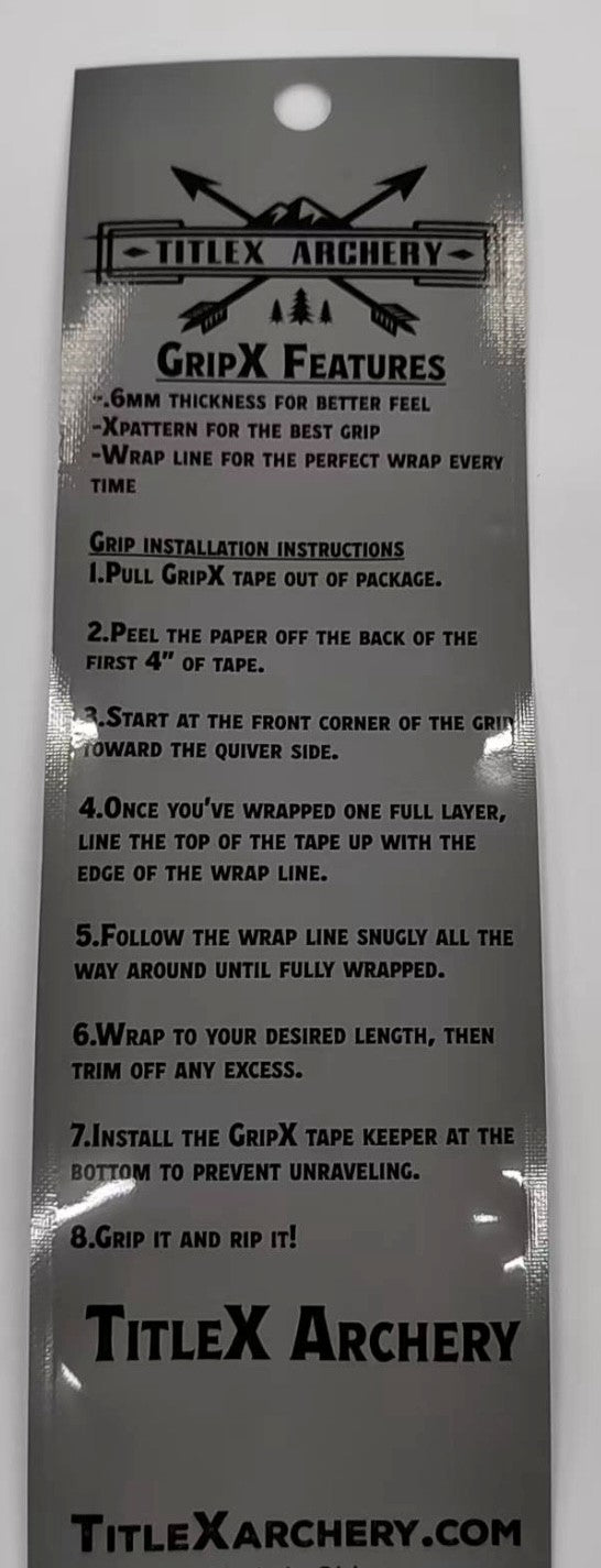 GripX Bow Grip Tape