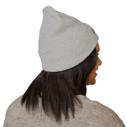 Embroidered 'Hike & Explore' Arrow Cuffed Beanie