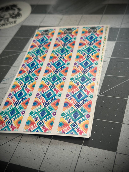 Aztec Watercolor Arrow Wraps