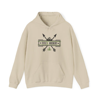 Archery Hoodie – Titlex Archery Emblem Pullover