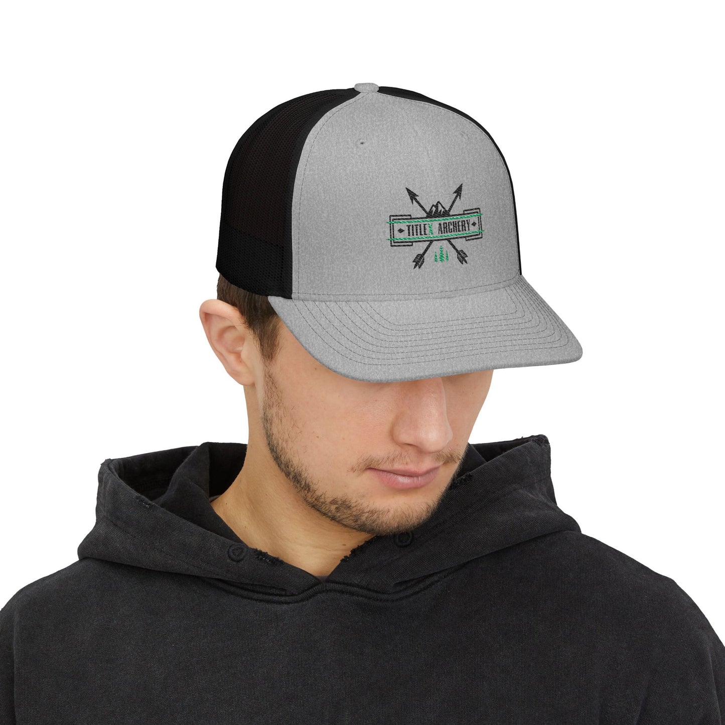 Trucker Cap — Mill Archery Embroidered Snapback