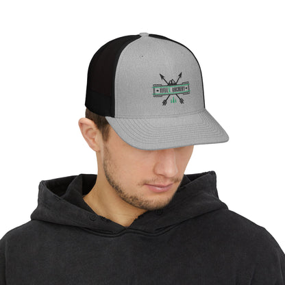 Trucker Cap — Mill Archery Embroidered Snapback