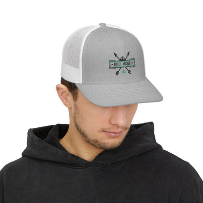 Trucker Cap — Mill Archery Embroidered Snapback