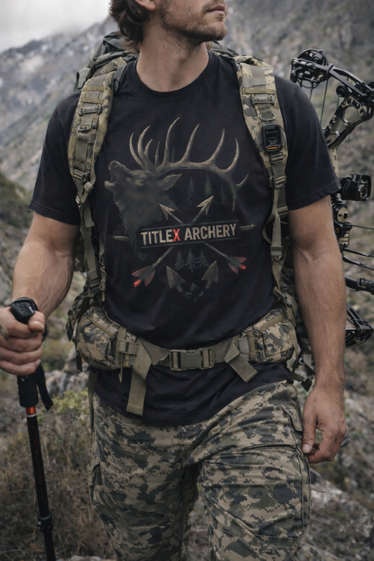 Bull Elk TitleX Archery Swag T-Shirt