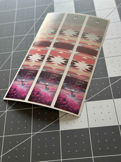 Neon Velvet Arrow Wraps