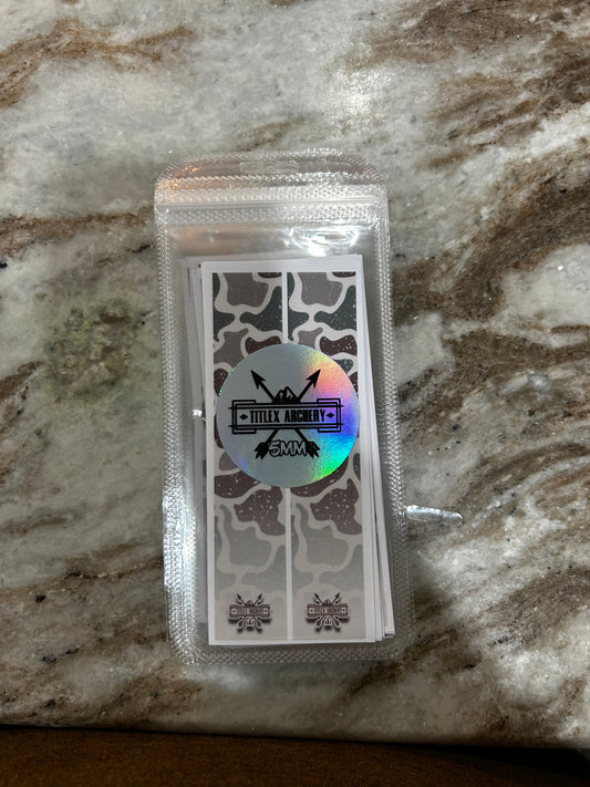 5mm Arrow Wraps(Special Duck Camo)