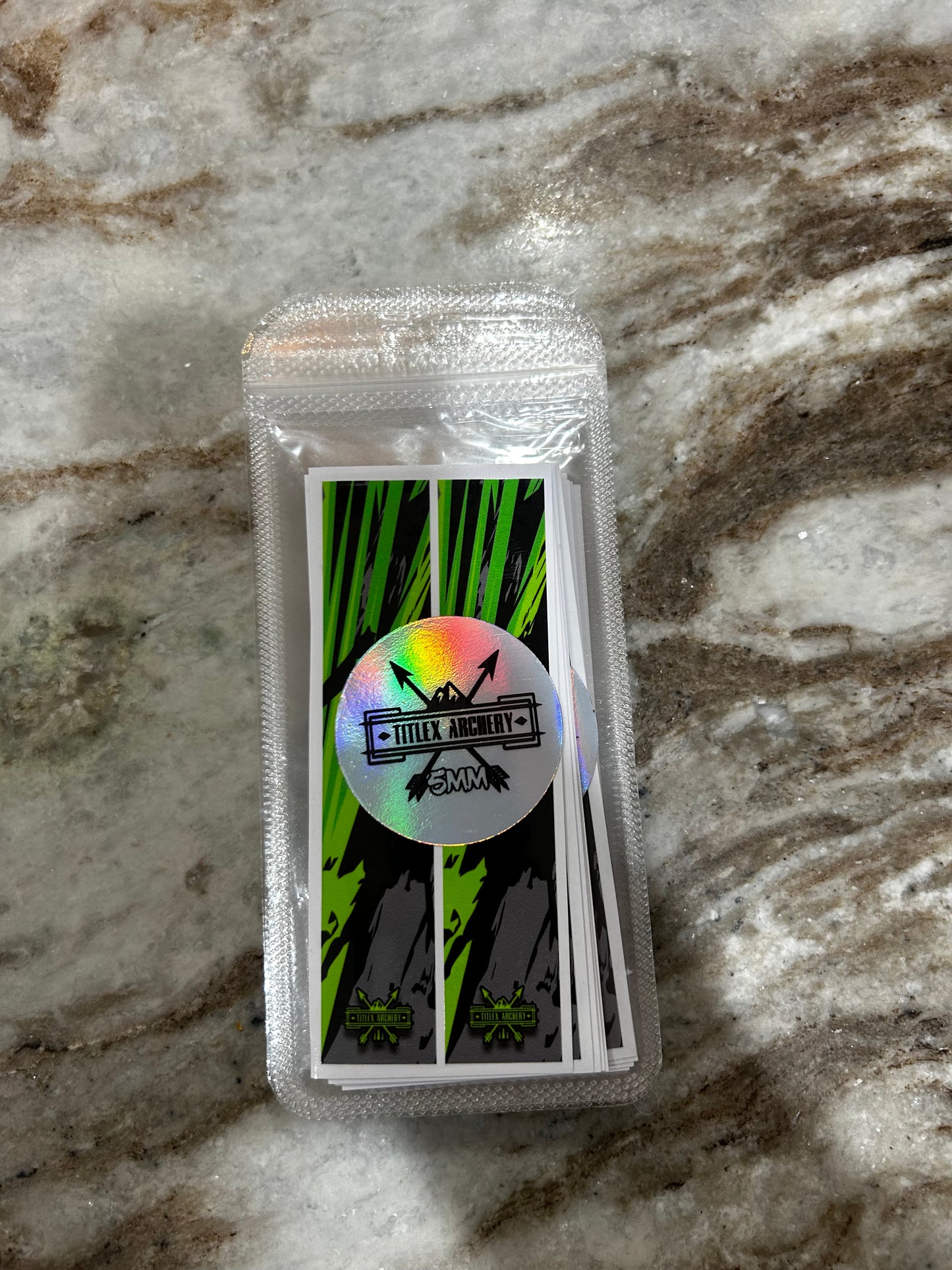 5mm Arrow Wraps (Green/Gray/Black)