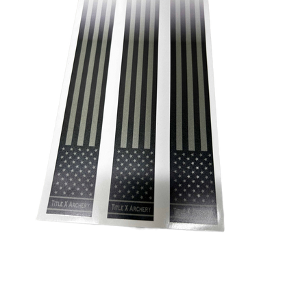 Gray American Flag Arrow wraps