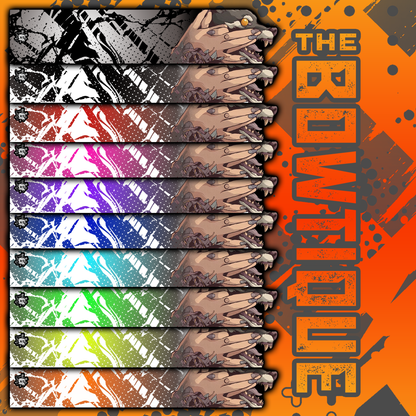 "OH HELL GNAW" Arrow Wraps - TitleX Archery