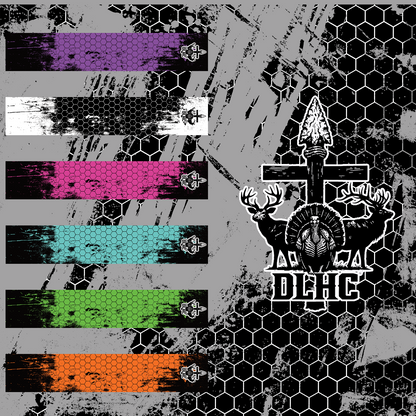 TOXIC HIVE product packaging: black box with vibrant, stylized insect graphics in neon green and pink.
