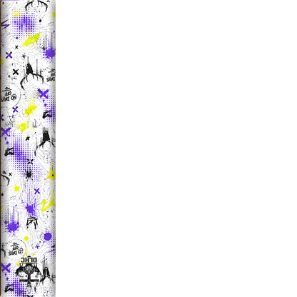 NO DAYS OFF! — white-purple wrap texture | titlex-wrap-texture
