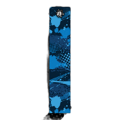 Comic Pop Arrow Wrap: Bright yellow and red comic-style arrow design. | titlex-cutout