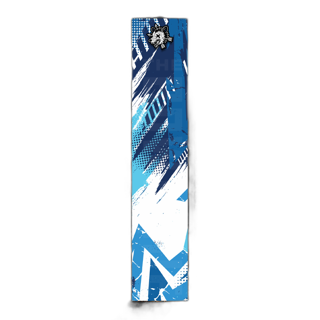 Comic Pop Arrow Wrap: Bright red and yellow comic-style arrow design. | titlex-cutout