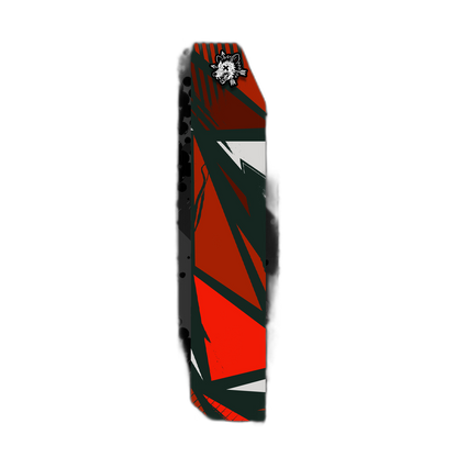 Comic Pop Arrow Wrap: Brightly colored, stylized arrow design, featuring comic book art elements. | titlex-cutout