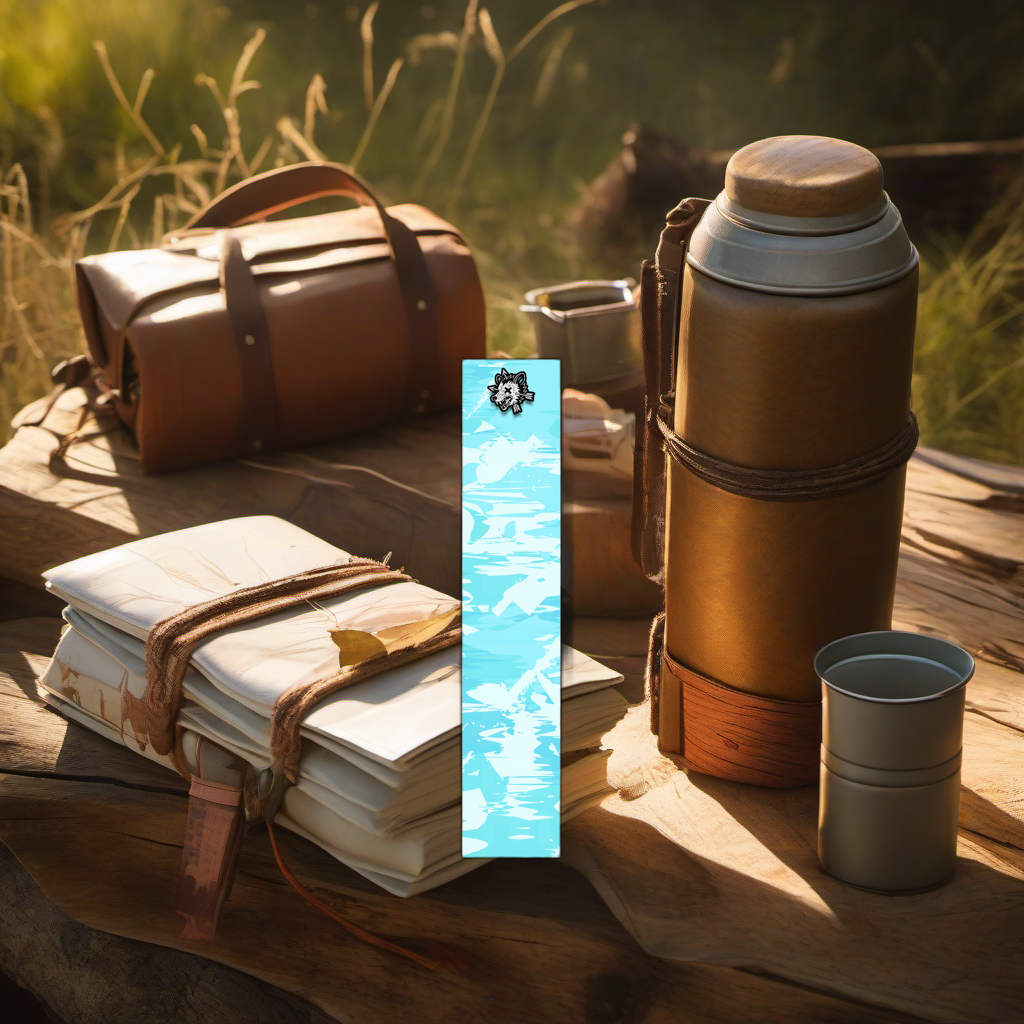 Comic Pop Arrow Wrap on rustic wood at golden hour, perfect Father's Day gift setting. | titlex-scene-fathers-day