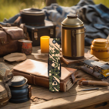 Comic Pop Arrow Wrap on rustic wood at golden hour, perfect Father's Day gift setting. | titlex-scene-fathers-day