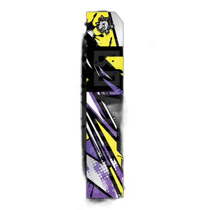 Comic Pop Arrow Wrap: Bright, colorful packaging featuring comic book style art and branding. | titlex-cutout