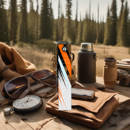 Comic Pop Arrow Wrap on rustic wood at golden hour, perfect Father's Day gift setting. | titlex-scene-fathers-day