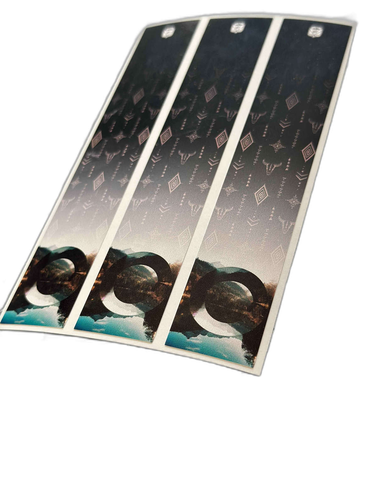 Running in Circles arrow wraps, featuring vibrant colors and bold branding. | titlex-cutout