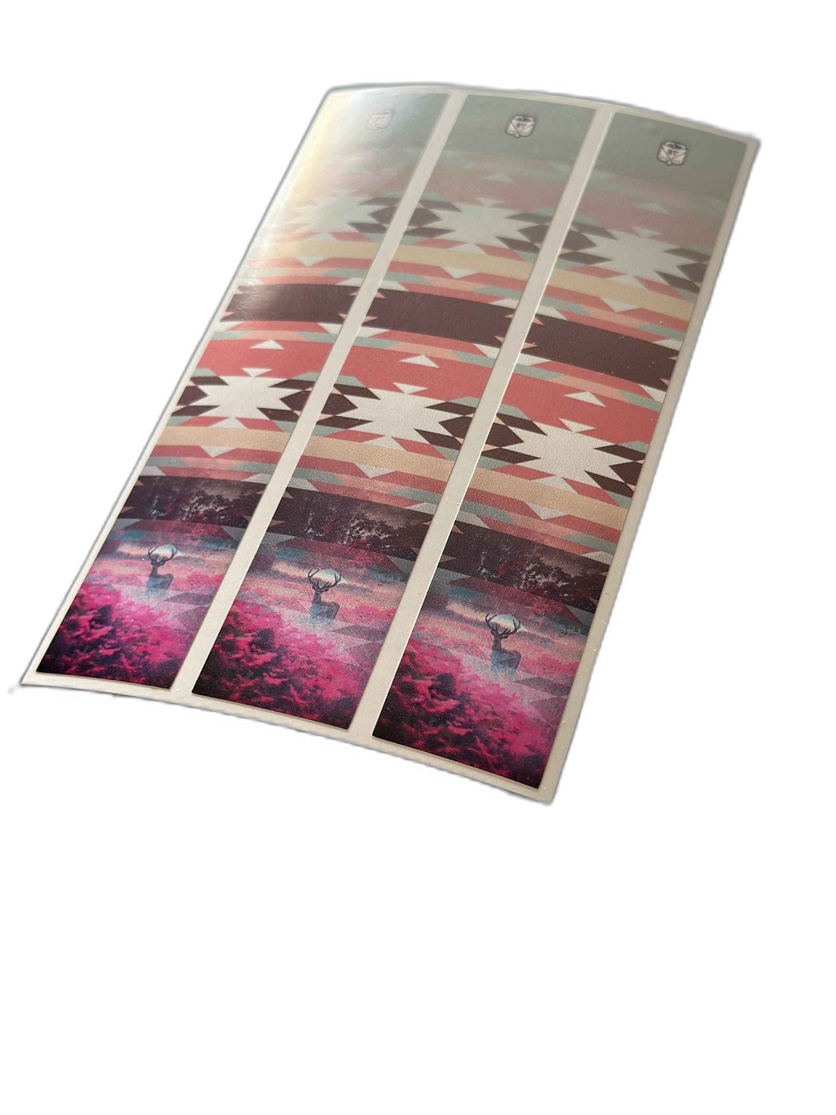 Neon Velvet Arrow Wraps: vibrant, multi-colored, arrow-shaped wraps. | titlex-cutout