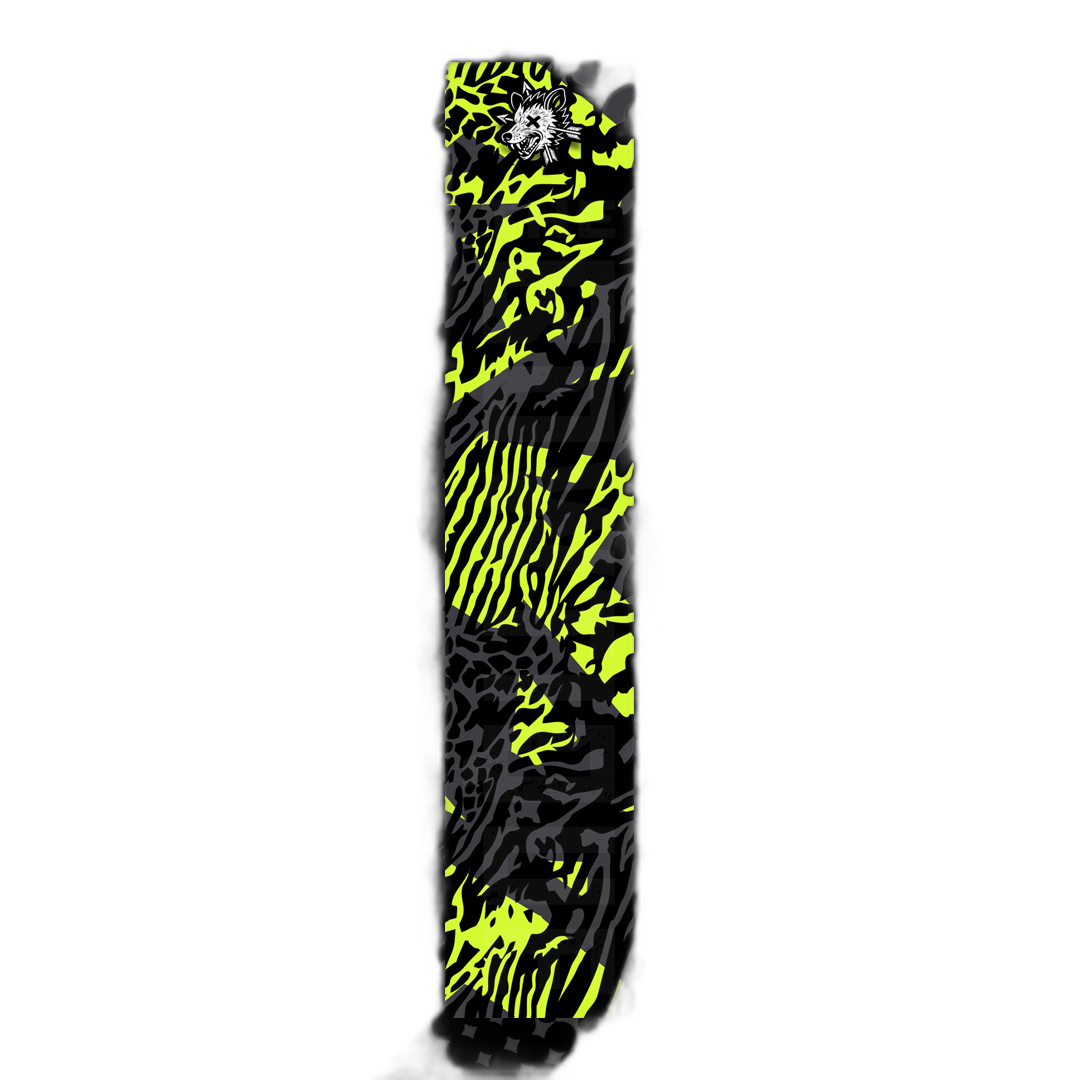 Comic Pop Arrow Wrap: Bright, colorful comic-style arrow design. | titlex-cutout