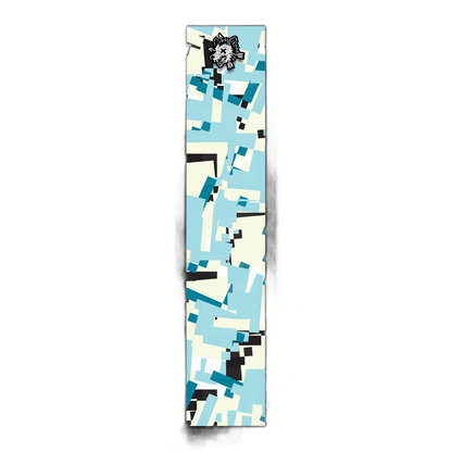 Comic Pop Arrow Wrap: Bright red and yellow comic-style arrow design. | titlex-cutout