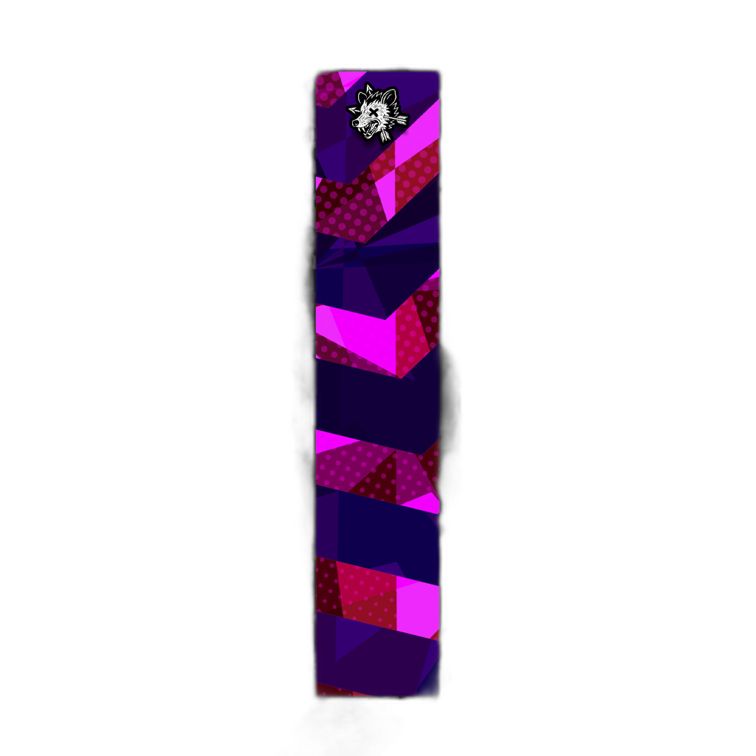 Comic Pop Arrow Wrap: Bright, multi-colored comic book style wrapping paper featuring an arrow design. | titlex-cutout