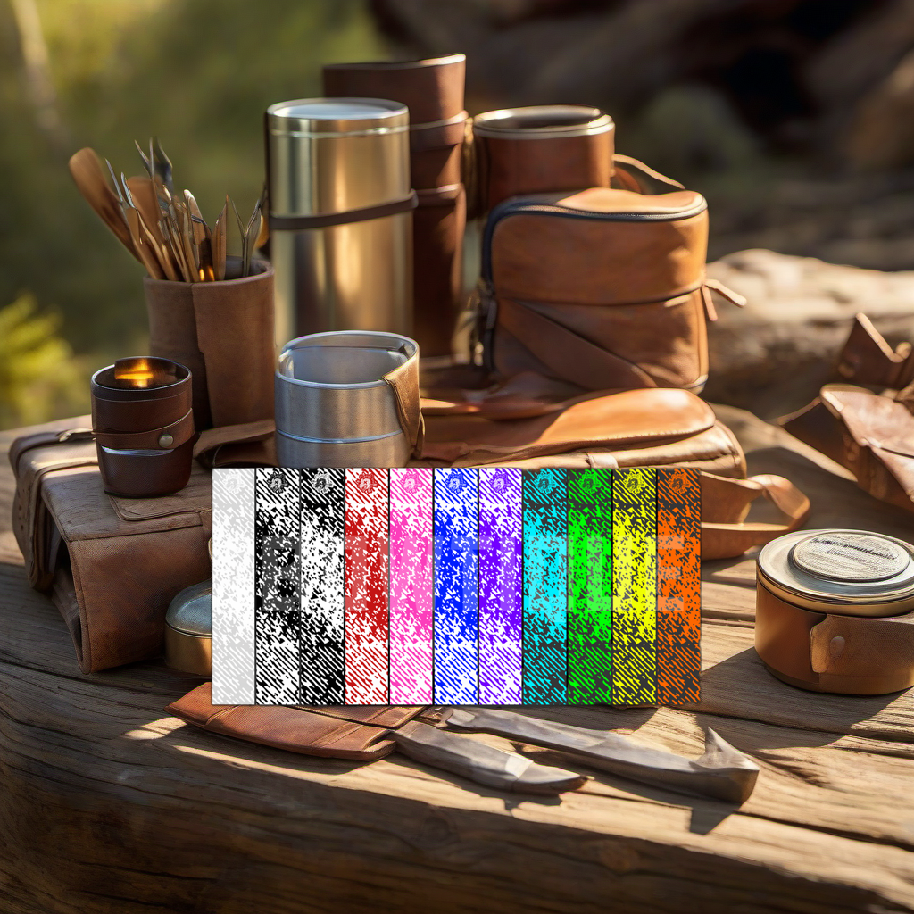 Fracture Arrow Wraps on a rustic table at golden hour, perfect Father's Day gift setting. | titlex-scene-fathers-day