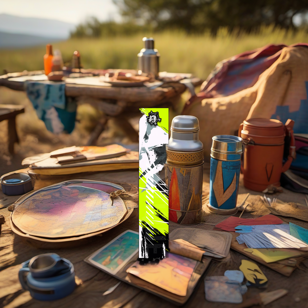 Comic Pop Arrow Wrap on rustic wood at golden hour, perfect Father's Day gift setting. | titlex-scene-fathers-day