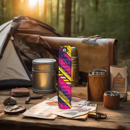 Comic Pop Arrow Wrap on rustic wood at golden hour, perfect Father's Day gift scene. | titlex-scene-fathers-day