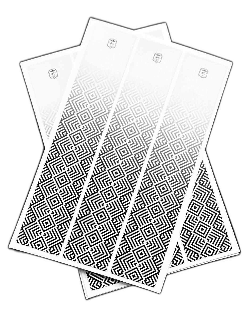 Yellow and black ANGLES ARROW WRAPS, featuring bold arrow graphics. | titlex-cutout