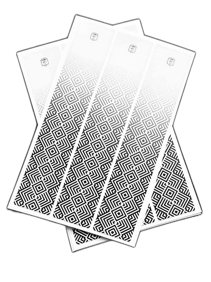 Yellow and black ANGLES ARROW WRAPS, featuring bold arrow graphics. | titlex-cutout