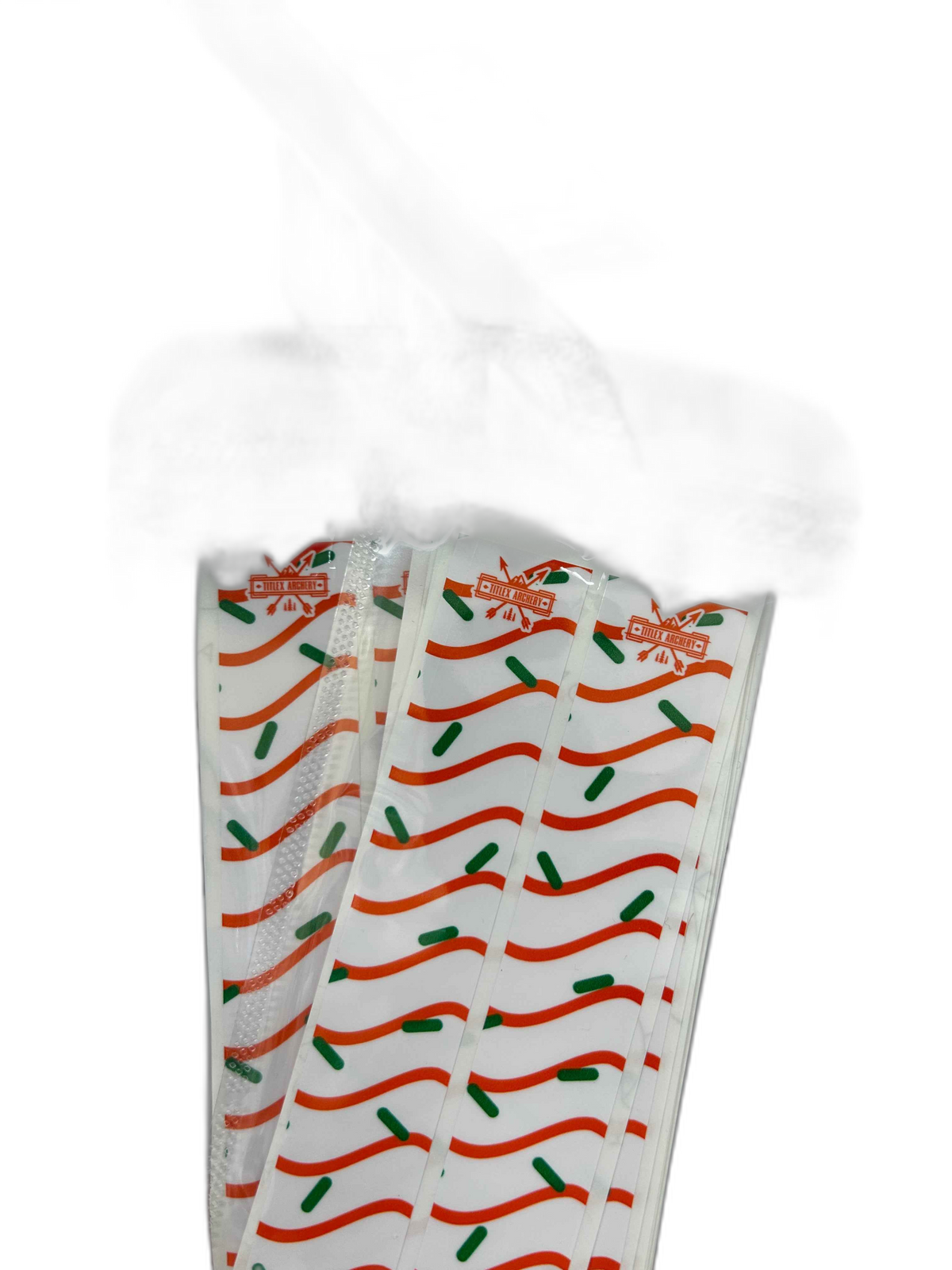 White cake tree wrap with decorative elements. | titlex-cutout