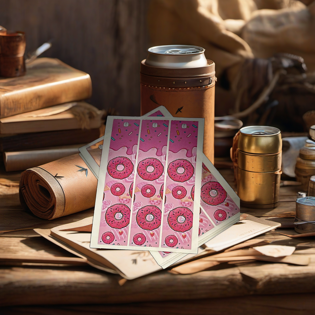 Sprinkle Arrow Wraps on rustic table at golden hour camp setting, perfect Father's Day gift. | titlex-scene-fathers-day