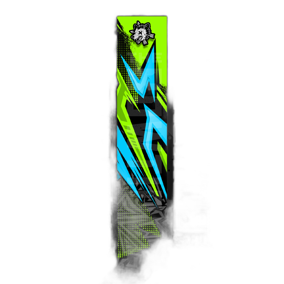 Comic Pop Arrow Wrap, featuring vibrant comic book style graphics and branding. | titlex-cutout
