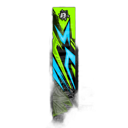 Comic Pop Arrow Wrap, featuring vibrant comic book style graphics and branding. | titlex-cutout