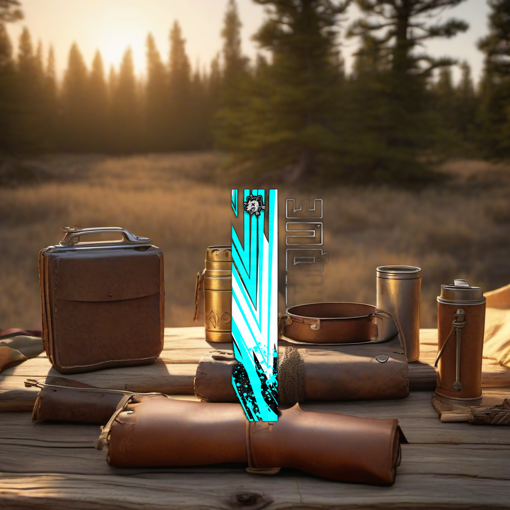 Comic Pop Arrow Wrap on rustic wood at golden hour, perfect Father's Day gift scene. | titlex-scene-fathers-day