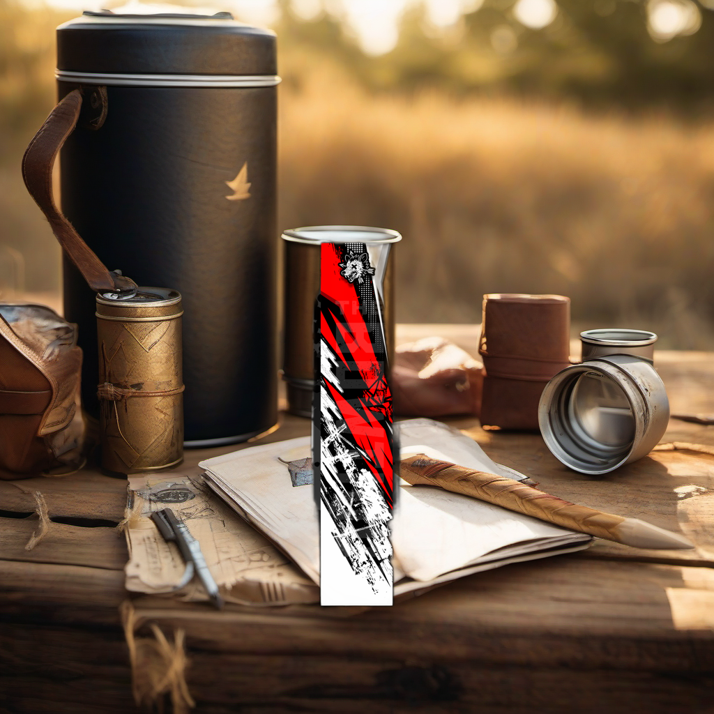 Comic Pop Arrow Wrap on rustic table at golden hour, perfect Father's Day gift display. | titlex-scene-fathers-day