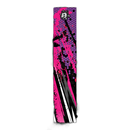 Comic Pop Arrow Wrap: Bright, colorful comic-style arrow design. | titlex-cutout