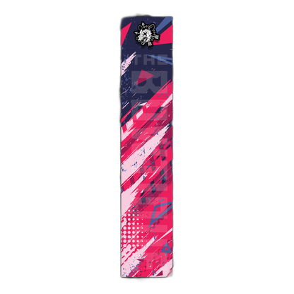 Comic Pop Arrow Wrap: Brightly colored, stylized arrow design, featuring comic book art elements. | titlex-cutout