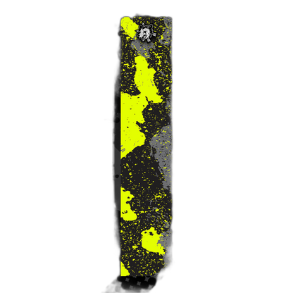 Comic Pop Arrow Wrap: Bright yellow and red, featuring comic book style graphics. | titlex-cutout