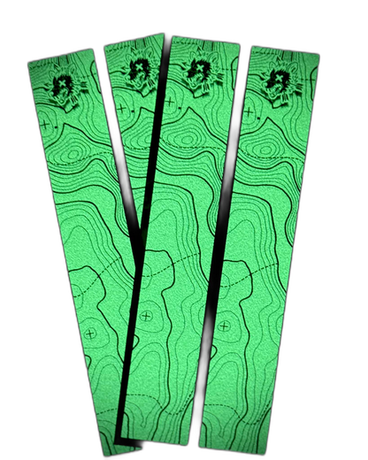 Glow-in-the-Dark Arrow Wraps. Assorted colors, featuring glow-in-the-dark material. | titlex-cutout