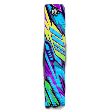 Comic Pop Arrow Wrap, featuring vibrant comic book art and arrow motifs. | titlex-cutout