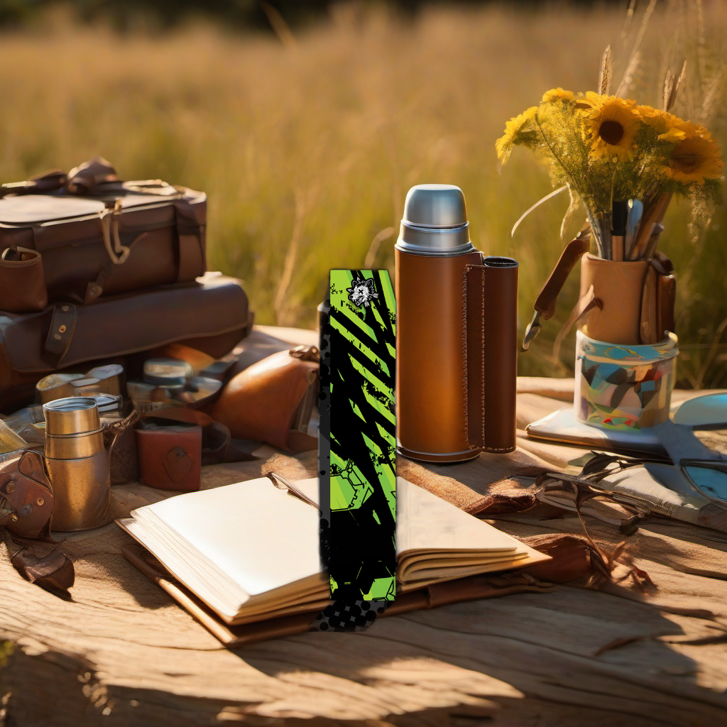 Comic Pop Arrow Wrap on rustic wood at golden hour, perfect Father's Day gift setting. | titlex-scene-fathers-day