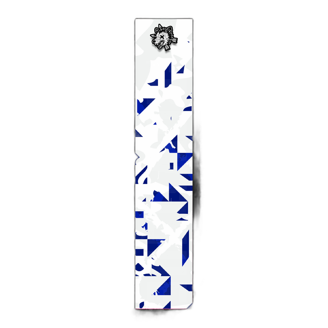 Comic Pop Arrow Wrap: Bright yellow and red comic-style arrow design. | titlex-cutout