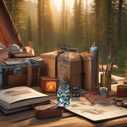 Comic Pop Arrow Wrap on rustic wood at golden hour, perfect Father's Day gift scene. | titlex-scene-fathers-day