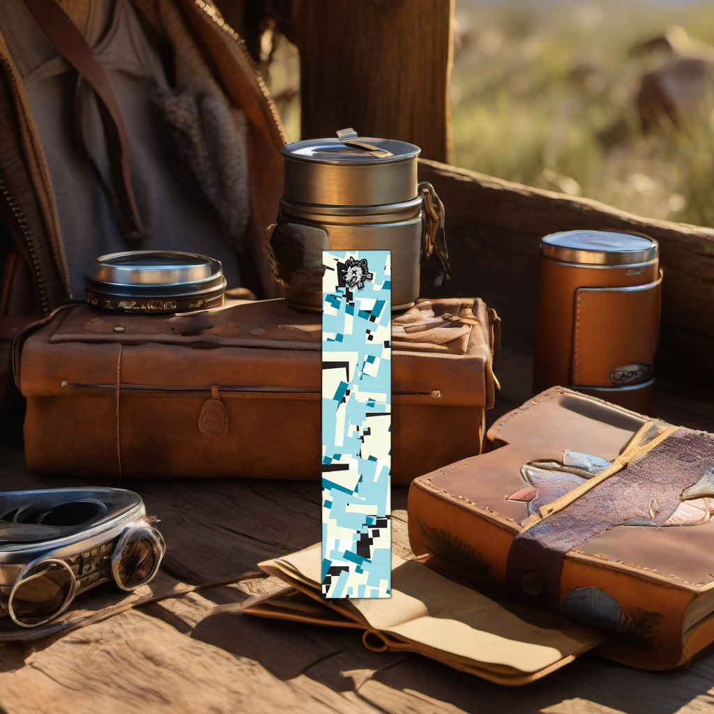 Comic Pop Arrow Wrap on rustic table at golden hour, perfect Father's Day gift setting. | titlex-scene-fathers-day