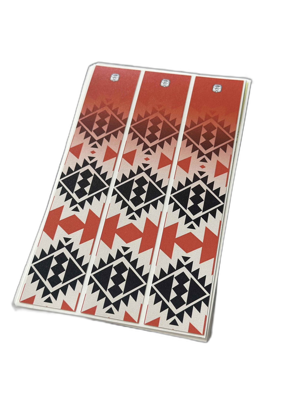 Western Pattern 1 Arrow Wraps, featuring a repeating arrow pattern in brown and tan. | titlex-cutout