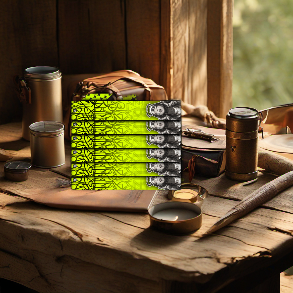 Sinner Arrow Wraps on rustic table at golden hour camp, perfect Father's Day gift. | titlex-scene-fathers-day